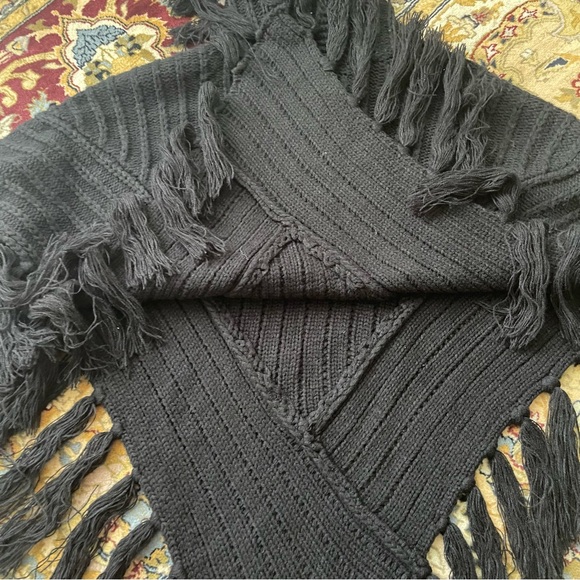 Rebecca Minkoff Poncho BLACK - Picture 7 of 9